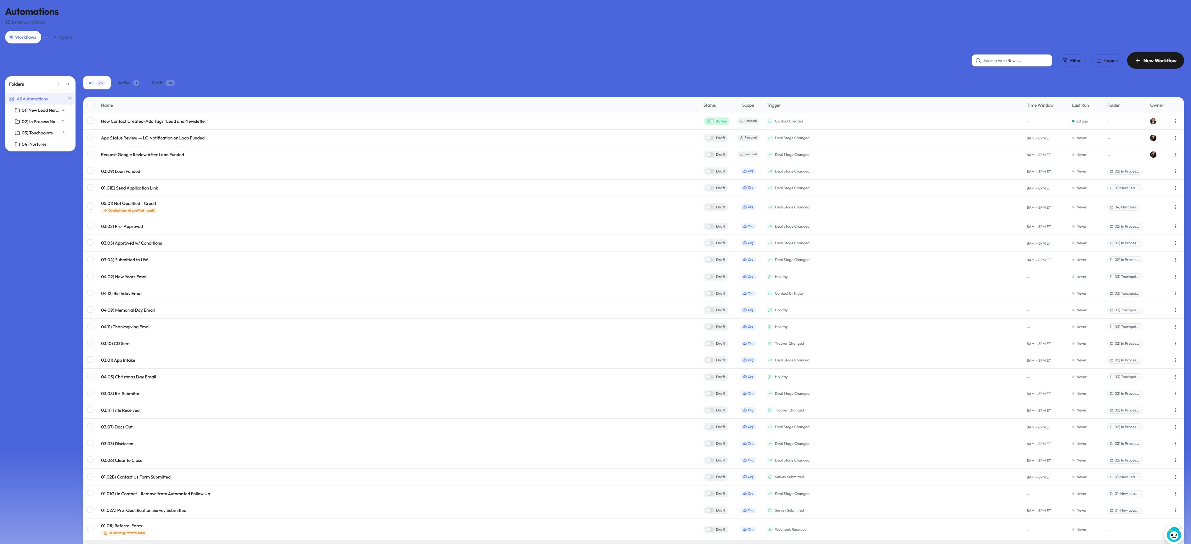 Routing rules that send each type of email to the right department